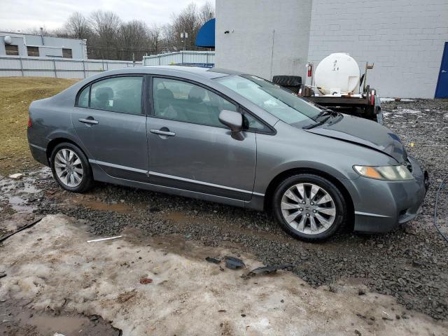 2HGFA16569H366426 - 2009 HONDA CIVIC LX GRAY photo 4