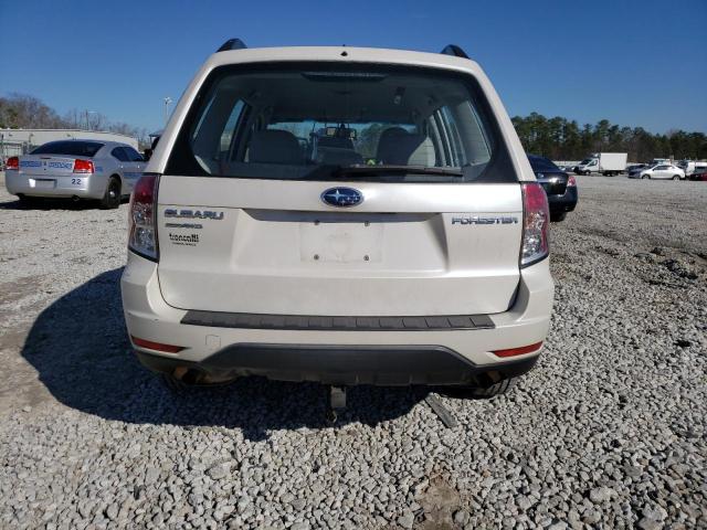 JF2SH6BC1AH901250 - 2010 SUBARU FORESTER XS Biały zdjęcie 6