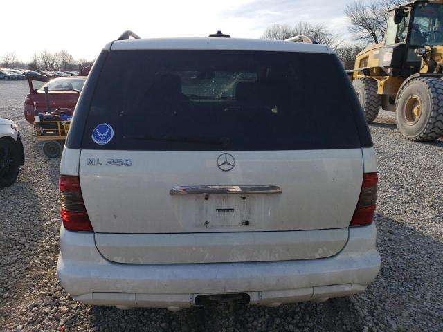 4JGAB57E35A562968 - 2005 MERCEDES-BENZ ML 350 WHITE photo 6