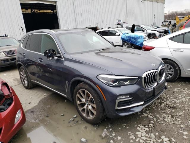 5UXCR6C53KLK84639 - 2019 BMW X5 XDRIVE40I GRAY photo 4