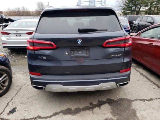 5UXCR6C53KLK84639 - 2019 BMW X5 XDRIVE40I GRAY photo 6