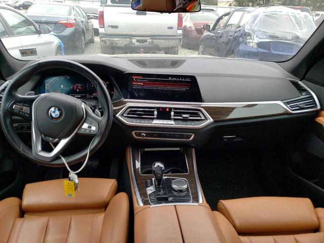 5UXCR6C53KLK84639 - 2019 BMW X5 XDRIVE40I GRAY photo 8