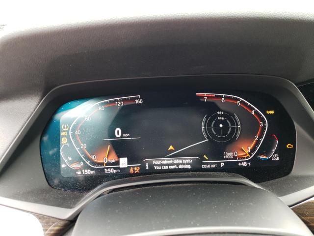 5UXCR6C53KLK84639 - 2019 BMW X5 XDRIVE40I GRAY photo 9