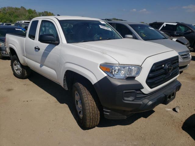 5TFSX5EN0KX067102 - 2019 TOYOTA TACOMA ACCESS CAB WHITE photo 4