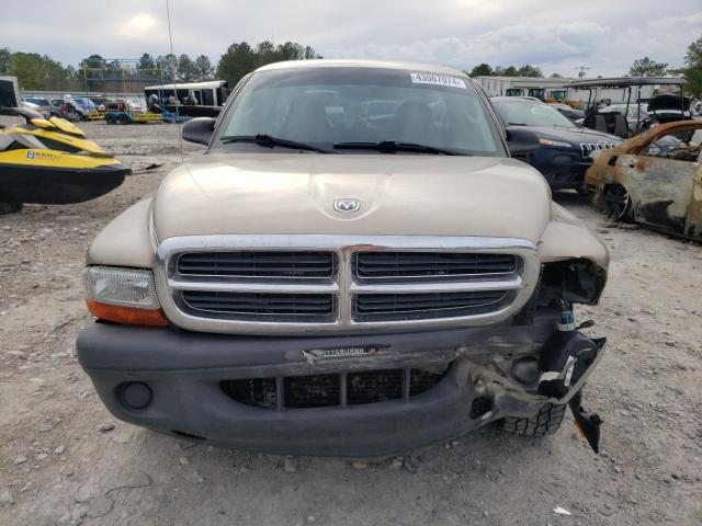 1D7FL16K04S568152 - 2004 DODGE DAKOTA SXT GOLD photo 5