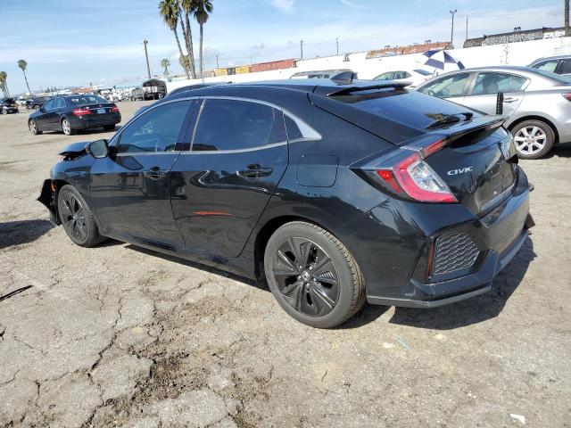 SHHFK7H6XKU423354 - 2019 HONDA CIVIC EX BLACK photo 2