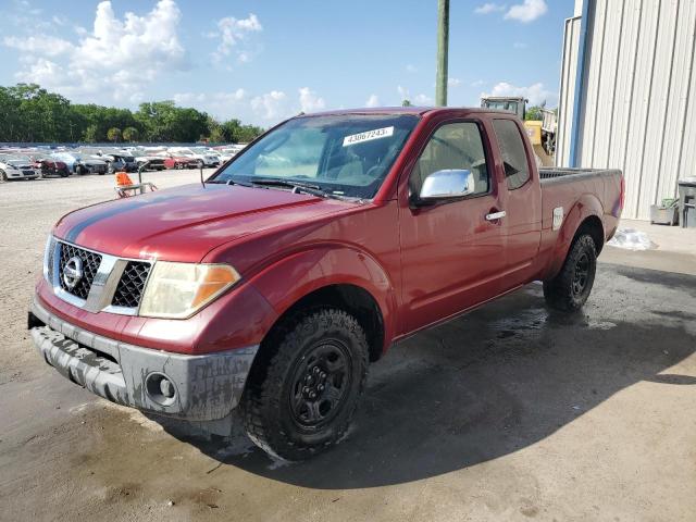 1N6BD06T56C407623 - 2006 NISSAN FRONTIER KING CAB XE RED photo 1