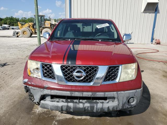 1N6BD06T56C407623 - 2006 NISSAN FRONTIER KING CAB XE RED photo 5