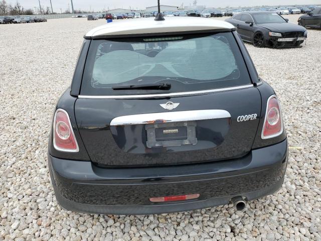 WMWSU3C54BTX96675 - 2011 MINI COOPER BLACK photo 6