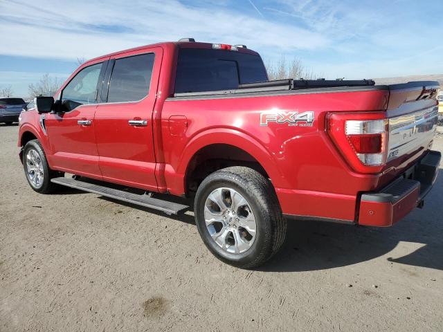 1FTFW1E80MFA33242 - 2021 FORD F150 SUPERCREW MAROON photo 2