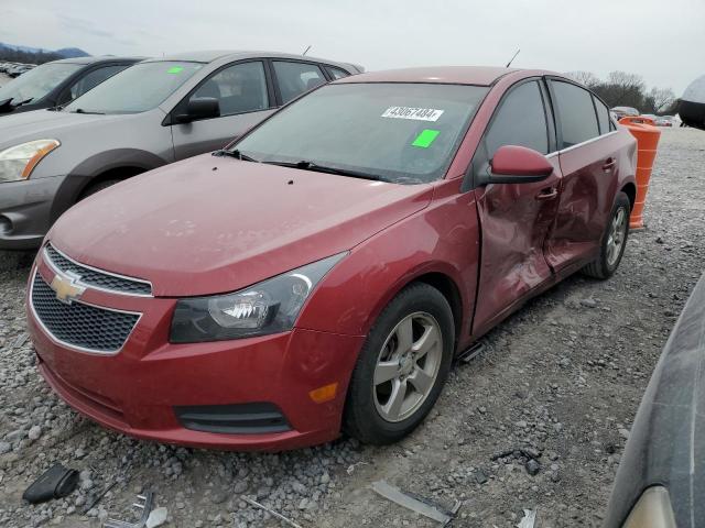 1G1PF5S96B7265210 - 2011 CHEVROLET CRUZE LT MAROON photo 1