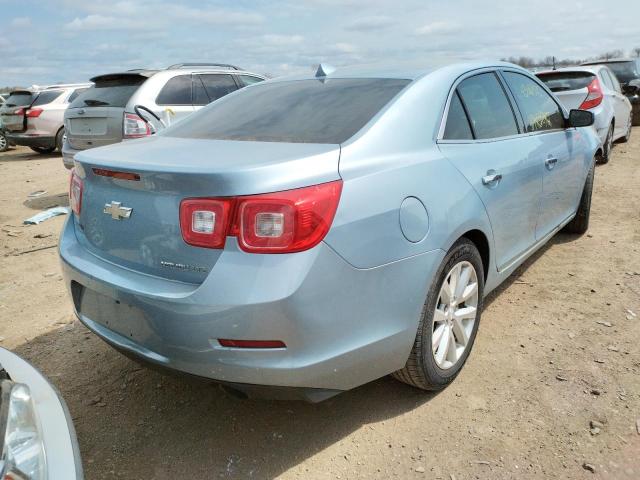 1G11H5SA4DU130354 - 2013 CHEVROLET MALIBU LTZ 蓝色 照片 4