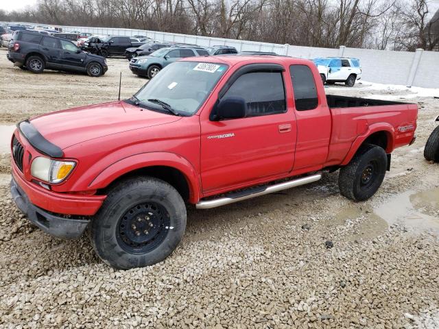 5TEWN72N12Z058618 - 2002 TOYOTA TACOMA XTRACAB RED photo 1