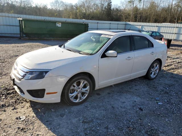 3FAHP0HA9CR254411 - 2012 FORD FUSION SE WHITE photo 1