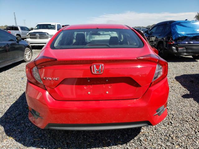 2HGFC2F59HH575030 - 2017 HONDA CIVIC LX RED photo 6