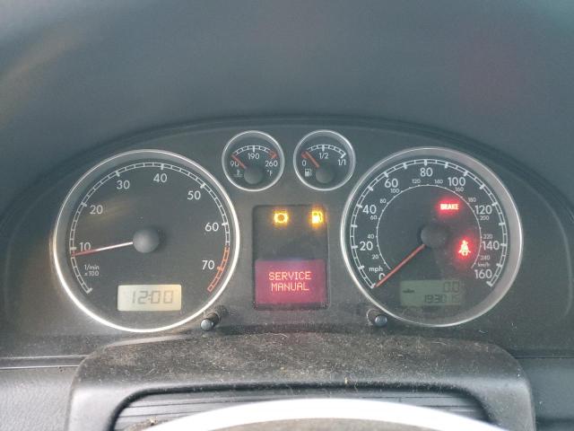 WVWPD63B94E292050 - 2004 VOLKSWAGEN PASSAT GLS Szary zdjęcie 9