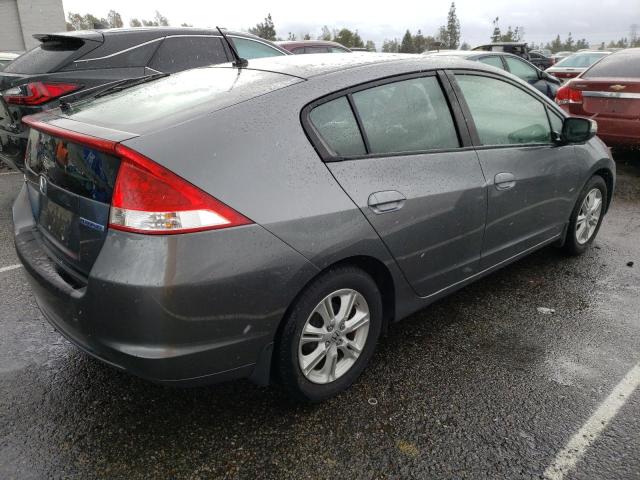 JHMZE2H76AS021459 - 2010 HONDA INSIGHT EX GRAY photo 3