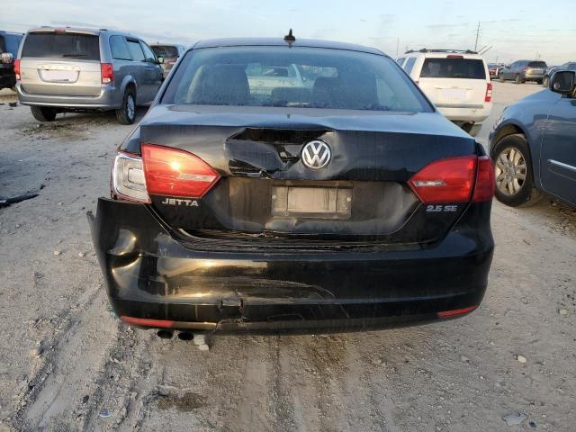 3VWDP7AJ2DM422350 - 2013 VOLKSWAGEN JETTA SE BLACK photo 6