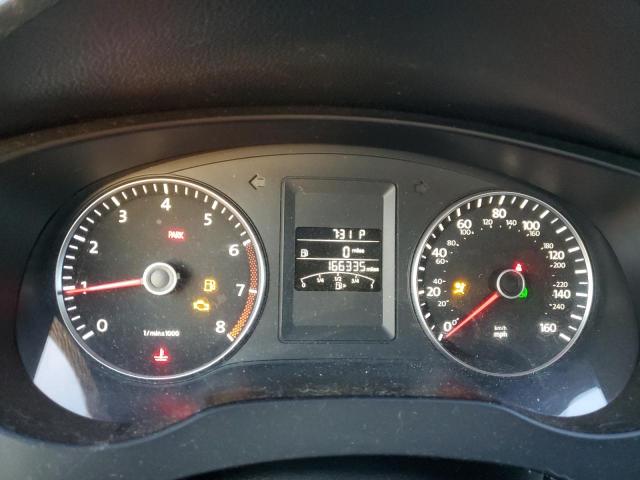 3VWDP7AJ2DM422350 - 2013 VOLKSWAGEN JETTA SE BLACK photo 9