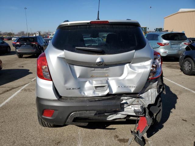 KL4CJBSB9EB746831 - 2014 BUICK ENCORE CONVENIENCE SILVER photo 6