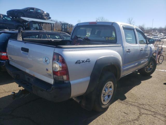 3TMLU4EN7AM042645 - 2010 TOYOTA TACOMA DOUBLE CAB SILVER photo 3