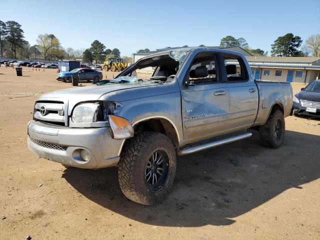 5TBET34116S543843 - 2006 TOYOTA TUNDRA DOUBLE CAB SR5 GRAY photo 1