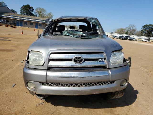 5TBET34116S543843 - 2006 TOYOTA TUNDRA DOUBLE CAB SR5 GRAY photo 5