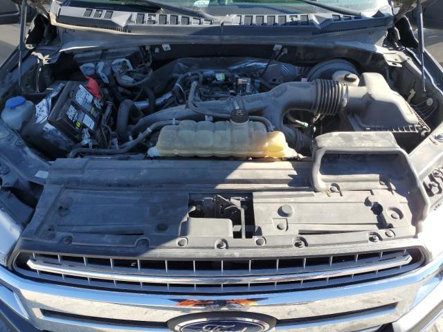 1FTEW1CP7KKC48384 - 2019 FORD F150 SUPERCREW GRAY photo 11