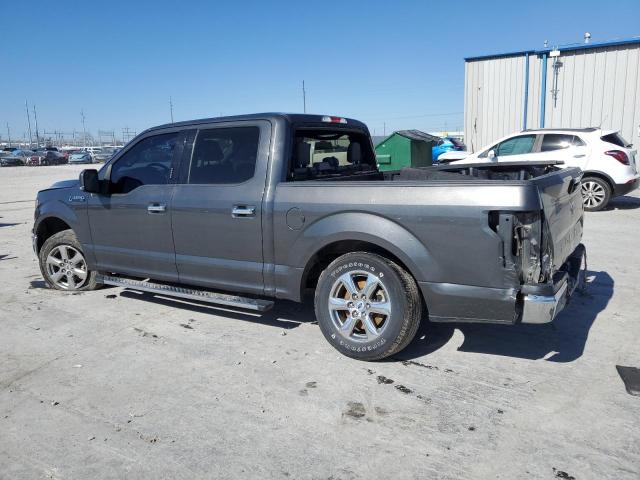 1FTEW1CP7KKC48384 - 2019 FORD F150 SUPERCREW GRAY photo 2