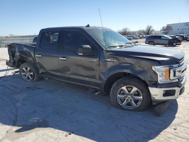 1FTEW1CP7KKC48384 - 2019 FORD F150 SUPERCREW GRAY photo 4