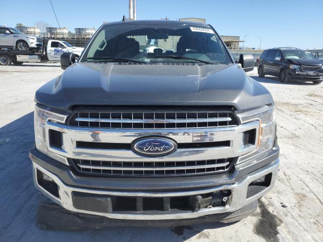 1FTEW1CP7KKC48384 - 2019 FORD F150 SUPERCREW GRAY photo 5