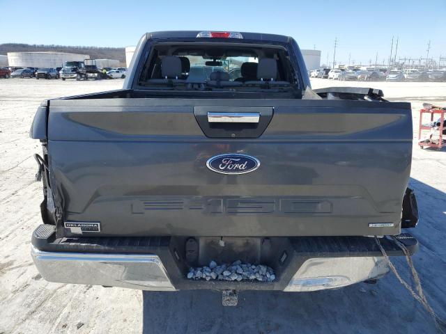 1FTEW1CP7KKC48384 - 2019 FORD F150 SUPERCREW GRAY photo 6