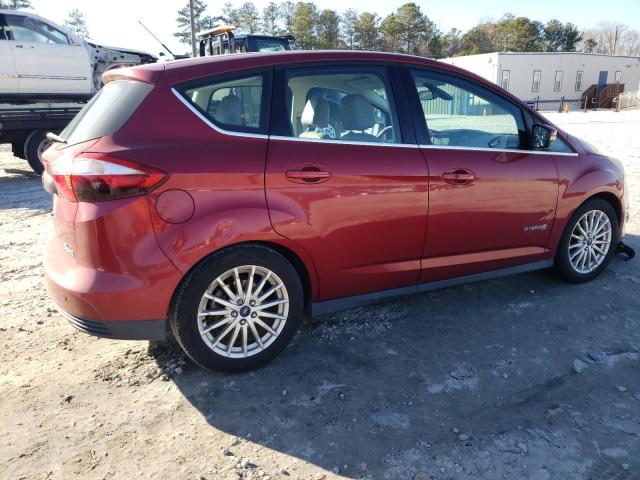 1FADP5BU2DL538378 - 2013 FORD C-MAX SEL RED photo 3