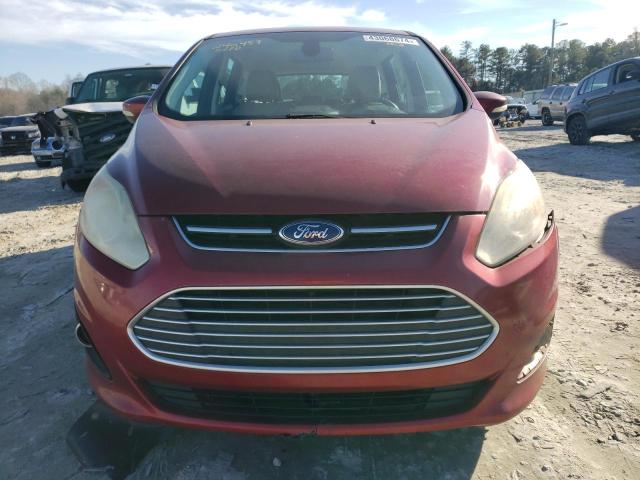 1FADP5BU2DL538378 - 2013 FORD C-MAX SEL RED photo 5