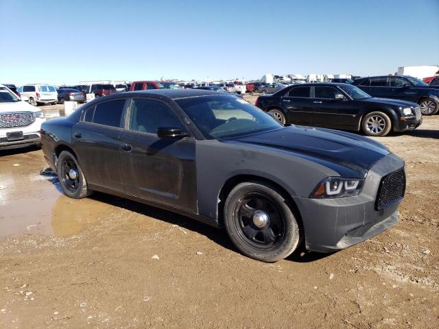 2C3CDXAG1CH262975 - 2012 DODGE CHARGER POLICE BLACK photo 4