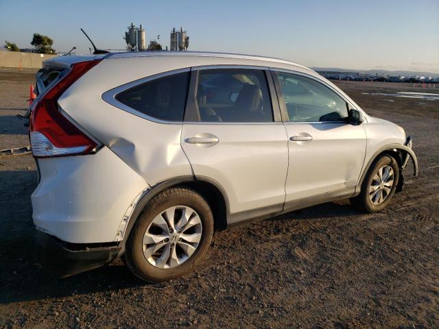 5J6RM4H75CL044870 - 2012 HONDA CR-V EXL WHITE photo 3