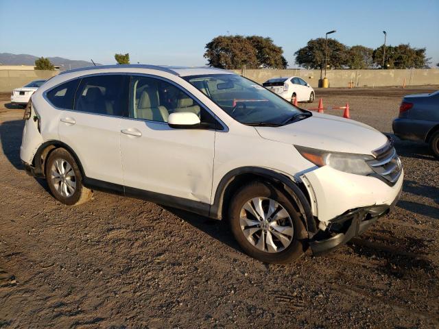 5J6RM4H75CL044870 - 2012 HONDA CR-V EXL WHITE photo 4