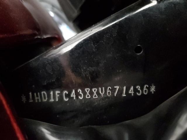 1HD1FC4388Y671436 - 2008 HARLEY-DAVIDSON FLHTCUI 红色 照片 9