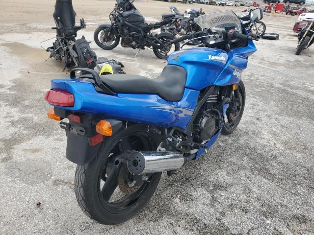 JKAEXVD129A114973 - 2009 KAWASAKI EX500 D BLUE photo 4