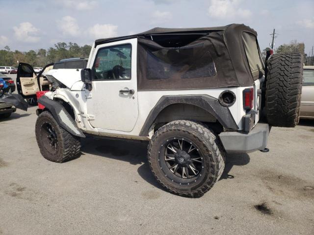 1C4AJWAG7EL131528 - 2014 JEEP WRANGLER SPORT WHITE photo 2