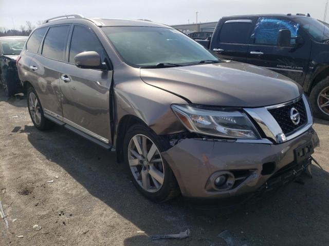 5N1AR2MM9EC627185 - 2014 NISSAN PATHFINDER S 棕色 照片 4