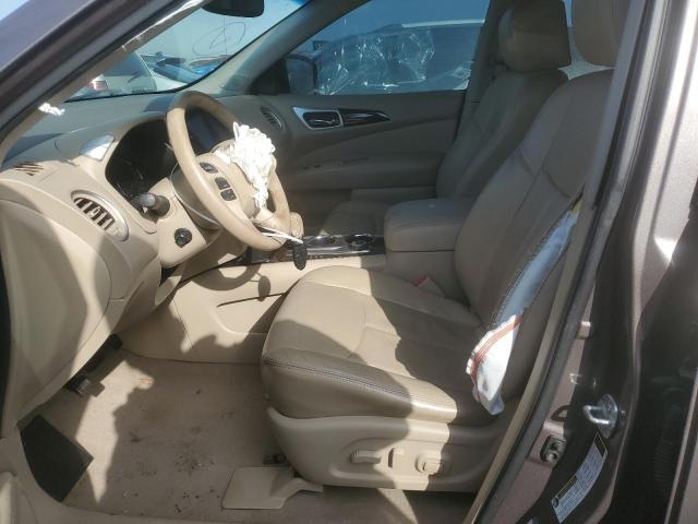 5N1AR2MM9EC627185 - 2014 NISSAN PATHFINDER S 棕色 照片 7