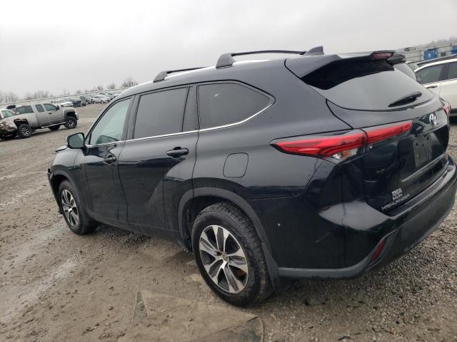 5TDHZRBH0LS511869 - 2020 TOYOTA HIGHLANDER XLE 蓝色 照片 2