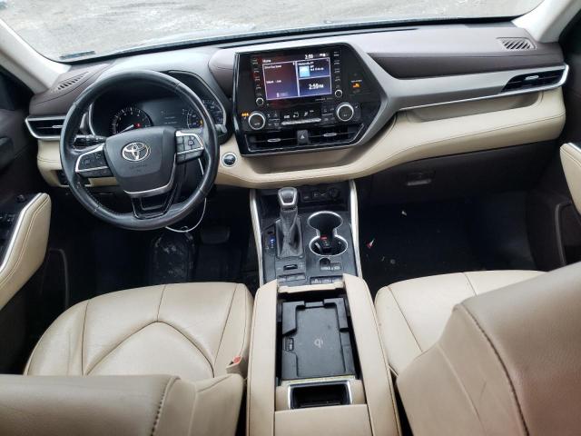 5TDHZRBH0LS511869 - 2020 TOYOTA HIGHLANDER XLE 蓝色 照片 8