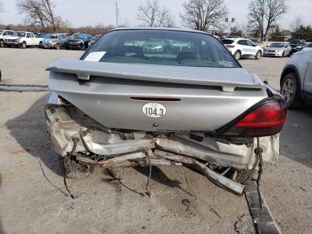 1G2NV12E94C163213 - 2004 PONTIAC GRAND AM GT1 SILVER photo 6