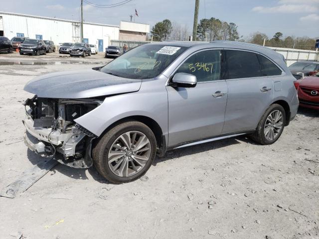 5FRYD4H50HB028701 - 2017 ACURA MDX TECHNOLOGY SILVER photo 1