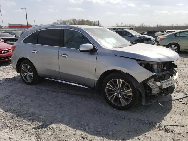5FRYD4H50HB028701 - 2017 ACURA MDX TECHNOLOGY SILVER photo 4