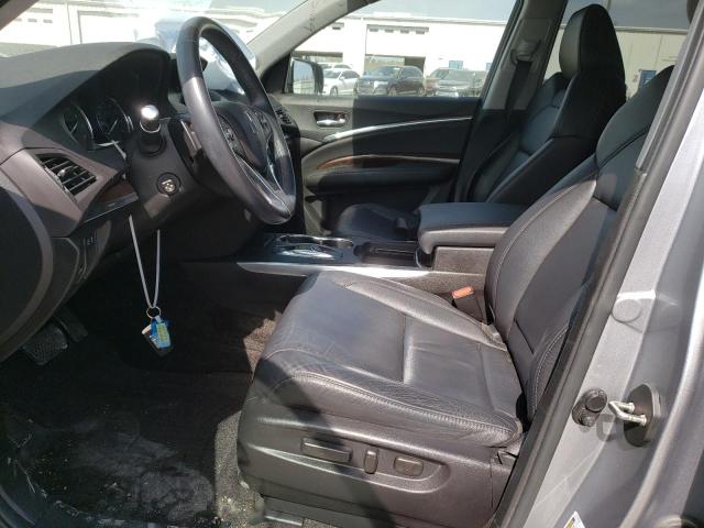 5FRYD4H50HB028701 - 2017 ACURA MDX TECHNOLOGY SILVER photo 7