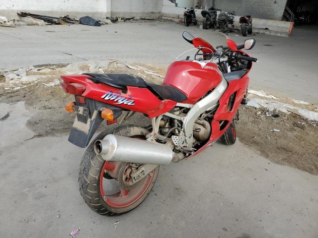 JKAZX4J13YA006957 - 2000 KAWASAKI ZX600 J1 RED photo 4