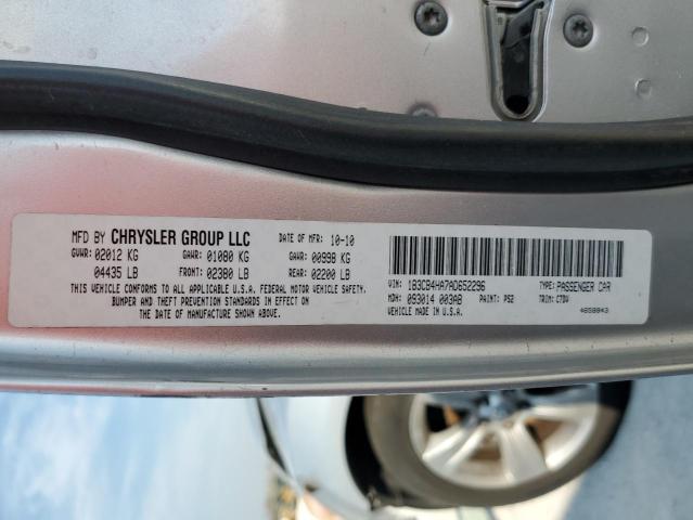 1B3CB4HA7AD652296 - 2010 DODGE CALIBER SXT SILVER photo 13